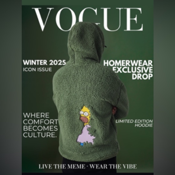 Homer Simpson bush fleece jacket - Picture 8 of 8